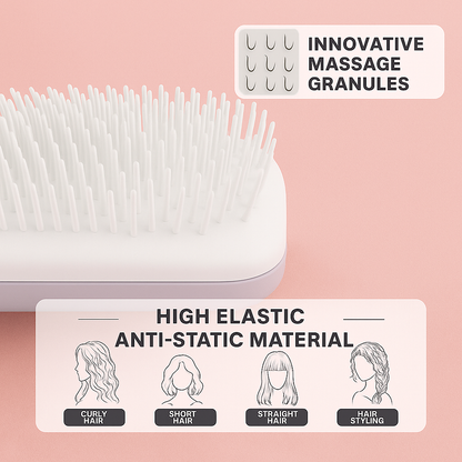 PETTY - Premium 4 In 1 Self Cleaning Hair Brush