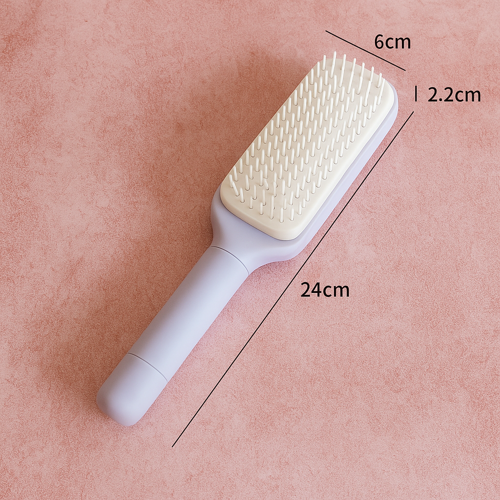 PETTY - Premium 4 In 1 Self Cleaning Hair Brush