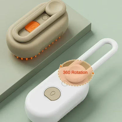PETTY - Premium Steam Pet Brush 3-in-1